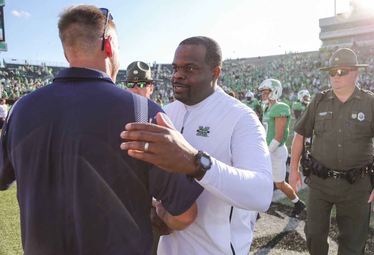 Charles Huff and Marshall are off to a 2-2 start to the season.
